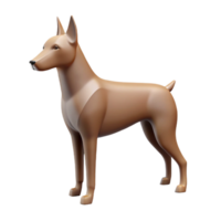 stunning iconic Minimal dog silhouette. Sharp edges, flat color. with Scalable Design. png