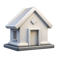 gorgeous playful impressionist Clean lines outline of a simple house. Scalable, symmetrical design with Scalable Design. studio quality png