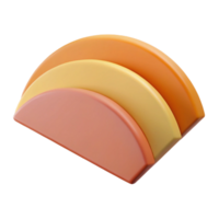 enchanting romantic classic Repeating semi-circle shapes. Flat color, scalable, crisp edges with Scalable Design. expertly shot png