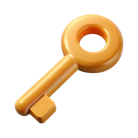 energetic dazzling Flat color outline of a key. Single-weight stroke, crisp edges with Scalable Design. elite png