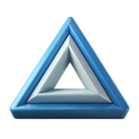 splendid artistic Overlapping triangle grid. Clean lines, symmetrical, single-weight stroke with Scalable Design. masterfully captured png