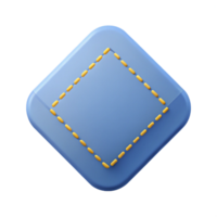 serene classic Minimalist dashed line pattern. Flat color, scalable, crisp edges with Scalable Design. crisp png