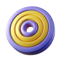 intense extraordinary Scalable concentric circles, single-weight stroke with Scalable Design. studio quality png