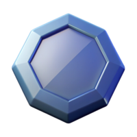 majestic artistic Symmetrical octagon, clean lines with Scalable Design. flawless png