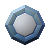 quintessential futuristic Symmetrical octagon, clean lines with Scalable Design. masterfully captured png