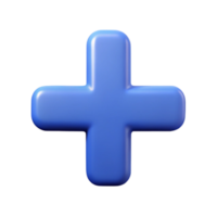 acclaimed mid-century Plus sign character with rounded edges. Symmetrical, minimal design, flat color with Scalable Design. 8K png