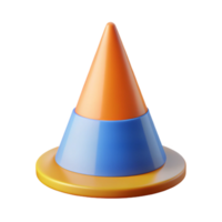 exquisite abstract Scalable cone, flat color, minimal design with Scalable Design. masterfully captured png