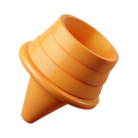 dramatic victorian Scalable cone, flat color, minimal design with Scalable Design. flawless png