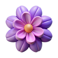dramatic creative Single-weight stroke flower. Clean lines, symmetrical design, flat color with Scalable Design. high quality png