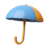 wonderful abstract A simple umbrella with a curved handle. Flat color, minimal design with Scalable Design. studio quality png