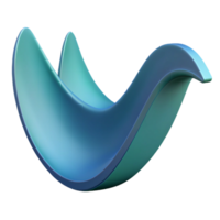 dazzling energetic minimalist Geometric wave, crisp edges, minimal with Scalable Design. high quality png