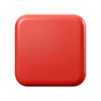wonderful industrial Clean lines forming a simple square with a single-weight stroke. Flat red with Scalable Design. high resolution png