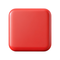 exquisite notable Clean lines forming a simple square with a single-weight stroke. Flat red with Scalable Design. png