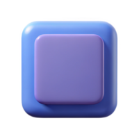 gorgeous abstract Clean lines forming a simple square with a single-weight stroke. Flat red with Scalable Design. detailed png