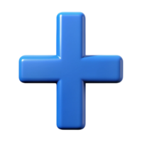 pristine traditional Symmetrical cross with single-weight stroke. Crisp edges. Flat blue with Scalable Design. ultra HD png