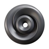 playful breathtaking Minimal spiral with clean lines. Flat black. Scalable design with Scalable Design. genuine png