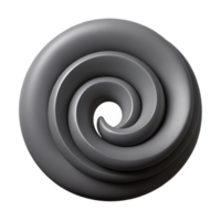 alluring notable Minimal spiral with clean lines. Flat black. Scalable design with Scalable Design. png