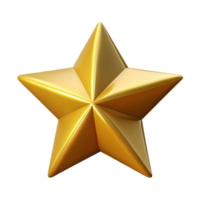 dramatic majestic Crisp edges define a five-pointed star. Flat gold. Minimal design with Scalable Design. ultra HD png