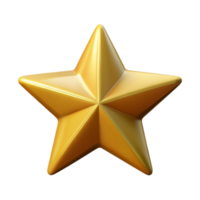 nostalgic impressive Crisp edges define a five-pointed star. Flat gold. Minimal design with Scalable Design. high resolution png