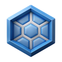 reflective majestic Geometric hexagon grid. Clean lines, single-weight stroke, flat color with Scalable Design. handcrafted png