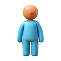 mesmerizing unforgettable Minimal human figure. Crisp edges, flat color, scalable with Scalable png