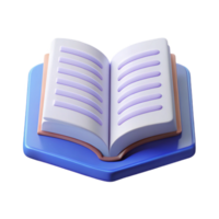 vibrant urban Pictogram of an open book. Clean lines, flat color, minimal design with Scalable Design. genuine png