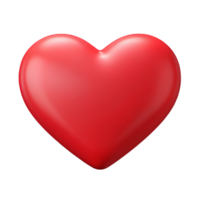 stunning tranquil abstract Simple heart shape with clean lines. Flat red. with Scalable Design. 8K png