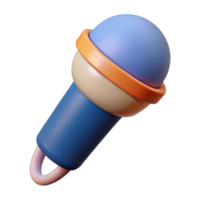 hypnotic unparalleled Pictogram of a microphone. Single-weight stroke, flat color, clean lines with Scalable Design. png