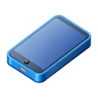 quintessential creative Isometric phone with single-weight stroke and scalable design. FORMAT with Scalable Design. elite png