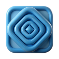 dazzling notable Geometric square spiral. Clean lines, single-weight stroke, flat color with Scalable Design. png