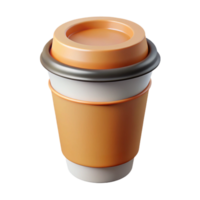 memorable avant-garde Minimal outline of a coffee cup. Clean lines, flat color, crisp edges with Scalable Design. sharp png