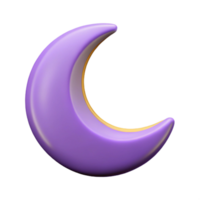 spectacular timeless Scalable outline of a crescent moon. Single-weight stroke, flat color, clean lines with Scalable Design. png