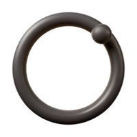 remarkable renaissance Minimal, single-weight stroke, circle with a dot, black with Scalable Design. artisan png