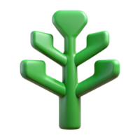 elegant timeless Clean lines, abstract tree icon, scalable design, green with Scalable Design. png