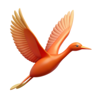 mesmerizing surreal Single-weight stroke outlining a bird in flight. Scalable, clean lines, flat color with Scalable Design. sharp png