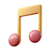 extraordinary melancholic baroque Flat color outline of a music note. Clean lines, crisp edges, minimal with Scalable Design. expertly shot png