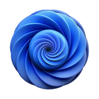 radiant mysterious art deco Geometric spiral, flat color, symmetrical, blue with Scalable Design. original png