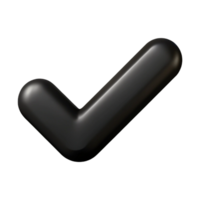 intense enchanting Minimal, single-weight stroke, checkmark icon, black with Scalable Design. precision png