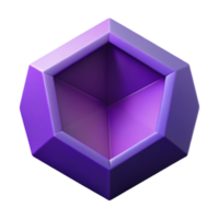 majestic urban Geometric, pentagon shape, flat color, purple with Scalable Design. museum quality png