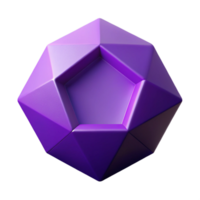 wonderful classic Geometric, pentagon shape, flat color, purple with Scalable Design. gallery standard png