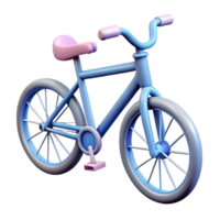 picturesque melancholic retro Scalable outline of a bicycle. Single-weight stroke, flat color, clean lines with Scalable Design. authentic png