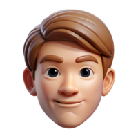 immaculate joyful rustic Single-weight stroke portrait of a face with crisp edges with Scalable Design. high resolution png