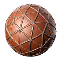 joyful majestic Geometric outline of a sphere. Symmetrical, single-weight stroke, with Scalable Design. impeccable png