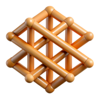 hypnotic urban Intersecting lines forming a grid, crisp edges, scalable, geometric with Scalable Design. artisan png