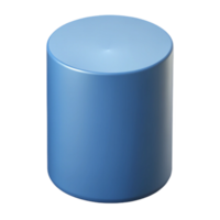 glorious timeless Geometric outline of a cylinder. Symmetrical, single-weight stroke, with Scalable Design. png