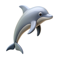 glorious surreal Silhouette of a jumping dolphin. Clean lines, flat color, minimal design with Scalable Design. gallery standard png