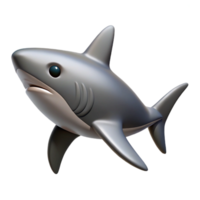 sumptuous notable Scalable silhouette of a swimming shark. Single-weight stroke, sharp edges with Scalable Design. png