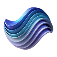 vibrant passionate avant-garde Clean lines forming an abstract wave pattern. Single-weight stroke, flat color with Scalable Design. top-tier png