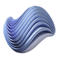 ethereal splendid Clean lines forming an abstract wave pattern. Single-weight stroke, flat color with Scalable Design. museum quality png