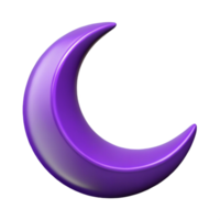 romantic fascinating Symmetrical silhouette of a crescent moon. Crisp edges, with Scalable Design. expertly shot png